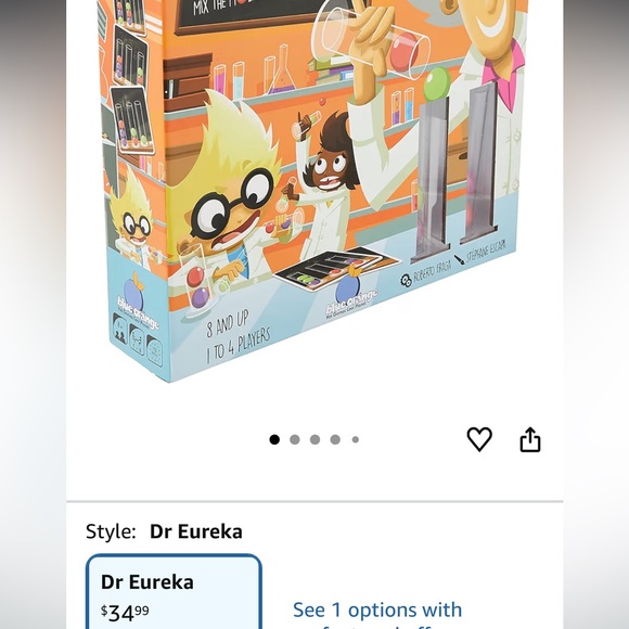 blue orange dr. eureka 2-4 players, ages 8 and up - Picture 3 of 11